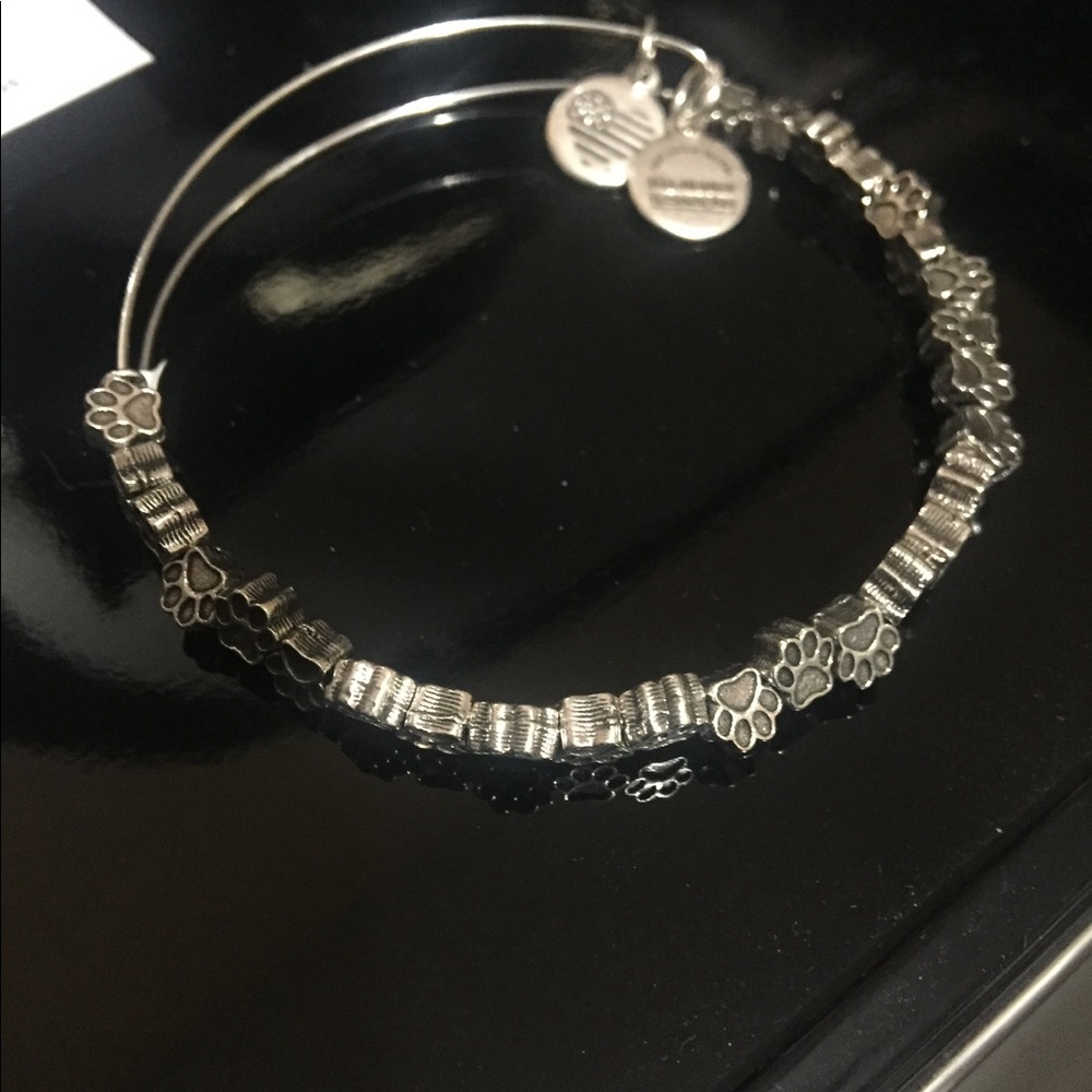 Alex & Ani Beaded Paw Bracelet